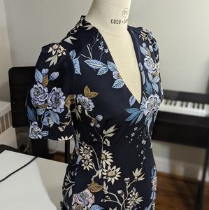 Vince Camuto puff sleeve dress